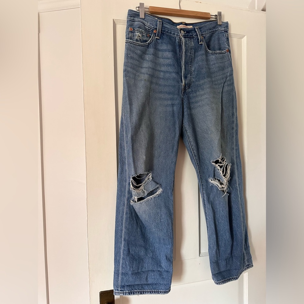 Levi's Ribcage Straight Ankle Jeans